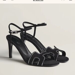 Elegant Black Strappy Heels